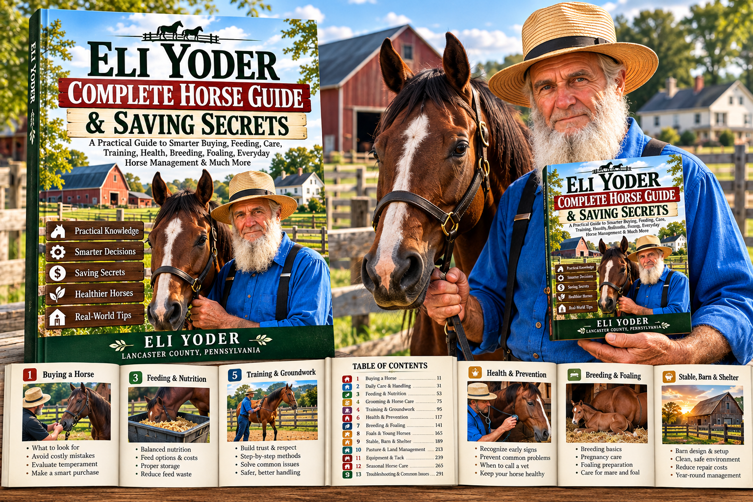Eli Yoder Complete Horse Guide & Saving Secrets promotional cover